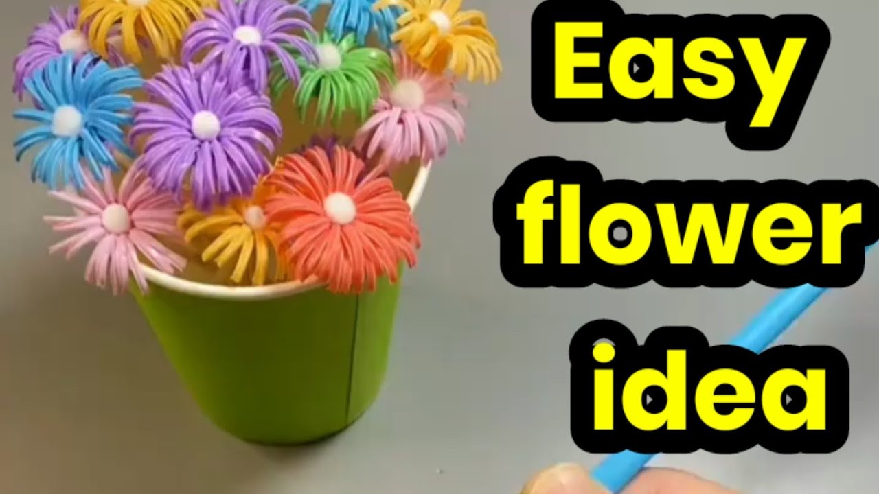 How To Make A Flower - YouTube