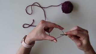 Italian Cast On [Knitting Tutorial]