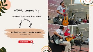 AMAZING.......HIJABERS MAIN GITAR KLASIK