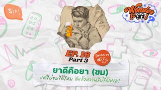 ยาดีคือยา (ขม) แต่ไม่ขมได้ไหม ดีแล้วหวานไม่ได้เหรอ! | Wonderfool EP16.3