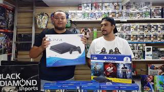 PROMOÇÃO RELÂMPAGO PS4 SLIM R$1350,00 – BLACK DIAMOND A MELHOR LOJÁ ( POUCAS UNIDADES)