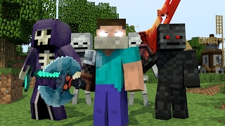 ♪ "RAIDERS" - MINECRAFT PARODY OF CLOSER BY THE CHAINSMOKERS" ♫ (ANIMATED MUSIC VIDEO) ♫