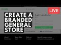 How To Create A BRANDED General Store (LIVE) | Shopify DropShipping