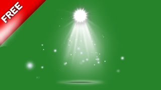 spotlight overlay green screen | light ray green screen animation | sun rays green screen effect