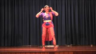 Bharatanatyam by Vazhuvoorar R Samraj's  Daughter Smt Sridevi Sendhil