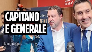 L'esordio di Vannacci con Salvini spacca la Lega. Giorgetti: "È marketing"
