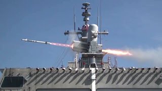 Missile Versus Drone – Littoral Combat Ship USS Jackson SeaRAM System In Action