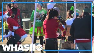 8th annual Ugly Sweater Fun Run and Walk held in Cherokee Park