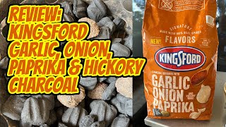 Review: Kingsford Garlic Onion Paprika Hickory Charcoal - Chris Allingham - The Virtual Weber bullet