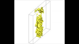 Compressible LES-CMC of a Premixed Slot Flame