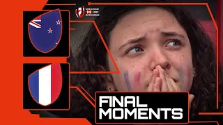 INSANE ENDING! | Last 1:13 New Zealand v France semi-final | HSBC France Sevens Rugby
