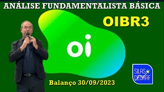 OIBR3 - OI S/A. ANÁLISE FUNDAMENTALISTA BÁSICA. PROF. SILAS DEGRAF