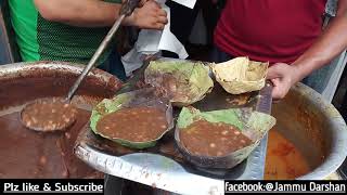 Rawalpindi ke Desi Ghee k Chole Poori | Street food Jammu | Jain bazar