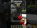 villager laugh vindicator 🤣🤣#shorts #minecraft