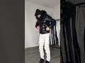 drip ⚫️⚪️ streetwear thevaluee jeans outfitideas black white moncler af1 trap