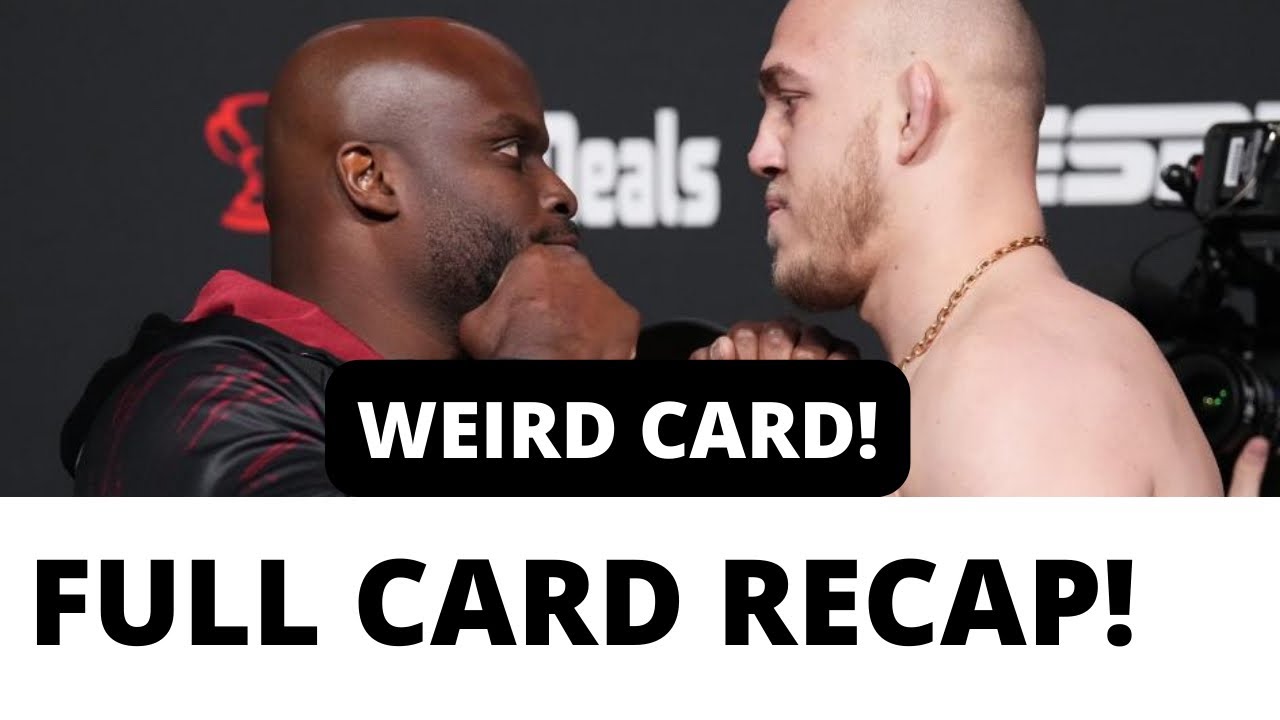 UFC Fight Night Lewis Vs Spivak Full Card Recap - Reaction And ...