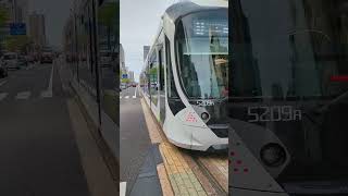 【広電路面電車】5200形5209号　袋町電停出発　#shorts