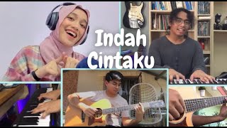 Indah Cintaku - Nicky Tirta And Rini Mentari Cover By Shazlin Salamat Muhd Hisyam And Syafiq Suhairi