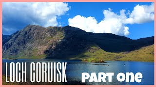 The hidden LOCH CORUISK on the foot of BLACK CUILLIN MOUNTAINS Part 1 || ELGOL ISLE of SKYE