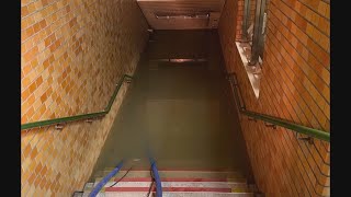 地下鉄　浸水で駅を閉鎖【HTB北海道ニュース】
