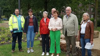 Viersen: Eröffnung des neu gestalteten Postgarten - das sagen die Bürgermeisterin und Beteiligte