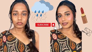 తెలుగు లో మేకప్ ట్యుటోరియల్ || Simple Natural and quick dewy Makeup Tutorial In Telugu