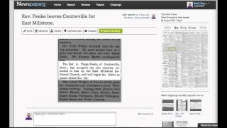 Save Newspapers to Ancestry.com Tree