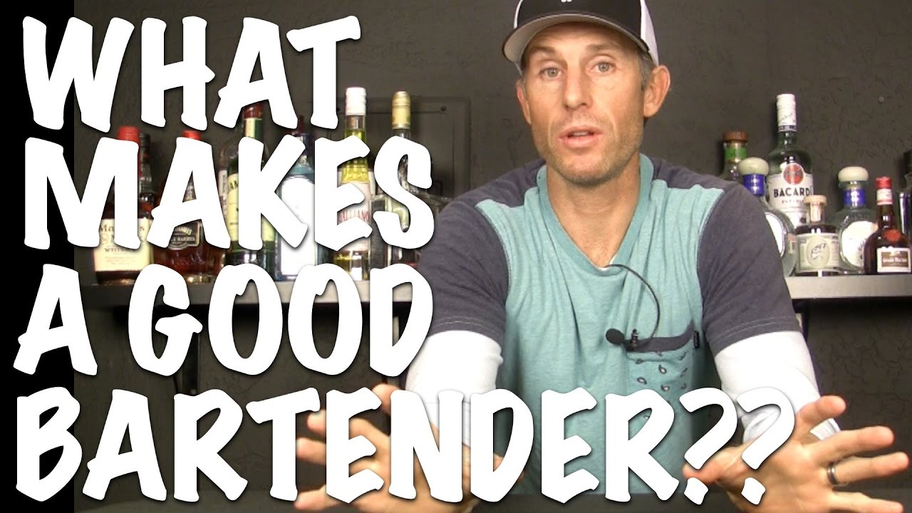 What Makes A Bartender "Good" At Their Job? - Bartending 101 - YouTube