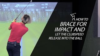 Slam the Brakes Drill - How to Brace for Impact and Increase Clubhead Speed