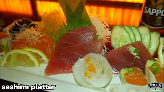 Pala Casino Dining: Sashimi Platter at Sushi Sake