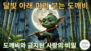 달빛 아래 피리 부는 도깨비  #전주한옥마을, #도깨비, #로맨스