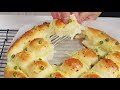 蒜香起司面包❗️ ❗️ 最简单又香喷喷，无黄油，一次发酵The Easiest and Delicious Garlic Cheese Bread 💯 Only One Proofing ▏佳宝妈美食