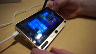 Gole1 ハンズオン: 5 インチ PC デュアル ブート Windows と Android