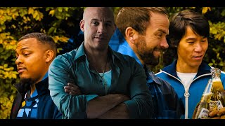 Fast and Farious 9 - Lucas Black, Tokyo Drift meets Tyrese, Gibson Ludacris Scene #F9