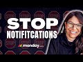 How to Stop Notifications in monday.com | Tutorials