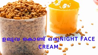 ഉലുവ കൊണ്ട് ഒരു face cream|| Remove pigmentation||Skin lightening||Full video