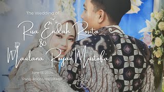 LIVE PERNIKAHAN RISA ENDAH ROSITA DENGAN MAULANA ROYAN MUSTOFA || JUNI 13, 2024