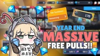 HOLIDAY MASSIVE 400+ FREE PULLS! Let's Pull Lots Tonight!! | Guardian Tales