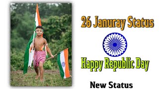 26 January Status | Happy Republic Day | Short Video | Full Screen Status | Rj Ram