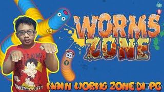 cara main worms zone di pc, tanpa emulator