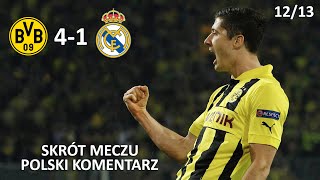 Borussia Dortmund - Real Madryt 4:1, Liga Mistrzów 2012/13, Polski Komentarz ᴴᴰ