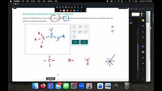ALEKS: Drawing Lewis structures for simple organic compounds