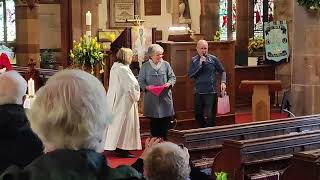 2023.04.16 *1 The Rev. Ali's last day at St Nicholas Kenilworth, UK