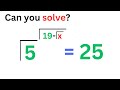 Radical Eq. #maths #mathtricks #mathematics #algebra #math #radicals