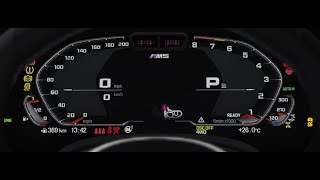 BMW M5 F90 LCI Dashboard Features - Assetto Corsa