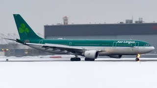 *Diversion* Aer Lingus Airbus A330-200 (A332) landing in Montreal (YUL/CYUL)