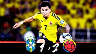 Colombia vs Brazil 2-1 Hіghlіghts & All Goals 2023 Luis Diaz 2 Goals