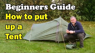 Beginners Guide How to put up a tent