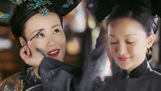 RuYi and queen mother hid their knives behind smile, fought back each other #RuYiZhuan