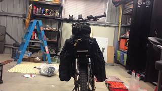 Enduro E-Bike Build - Installing Pannier Rack on Enduro Ebike Frame